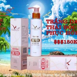 Tắm trắng detox trắng sau 1 lần sử dụng vip white