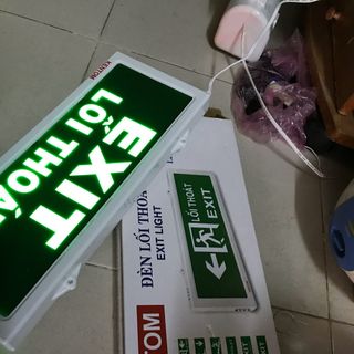 Bảng đèn exit lối thoát hiểm dành cho cty
