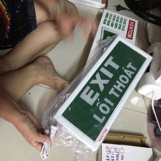 Bảng đèn exit lối thoát hiểm dành cho cty
