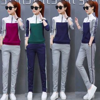 Đồ bộ thu đông phối khóa