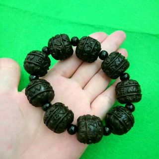 chuỗi đeo tay phong thủy gỗ cho nam Giá sỉ 29k hàng rất đẹp