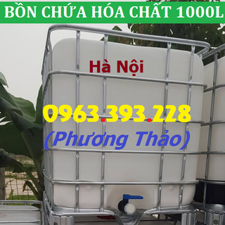 Chuyên cung cấp Bồn chứa hóa chất 1000L tại Hà Nội