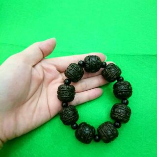 chuỗi đeo tay phong thủy gỗ cho nam Giá sỉ 29k hàng đẹp y hình lun