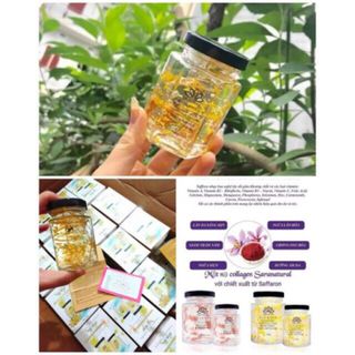 Mặt Nạ Ngủ Yến Collagen hoa nghệ Tây
