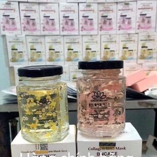 Mặt Nạ Ngủ Yến Collagen hoa nghệ Tây