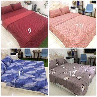 trọn bộ ga gối chăn hè đũi