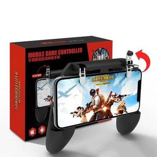 Tay Cầm Game Nút Chơi Game W10 Có Nút Bắn Cho Điện Thoại Pubg Ros Free Fire Controller
