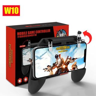 Tay Cầm Game Nút Chơi Game W10 Có Nút Bắn Cho Điện Thoại Pubg Ros Free Fire Controller giá sỉ