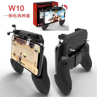 Tay Cầm Game Nút Chơi Game W10 Có Nút Bắn Cho Điện Thoại Pubg Ros Free Fire Controller