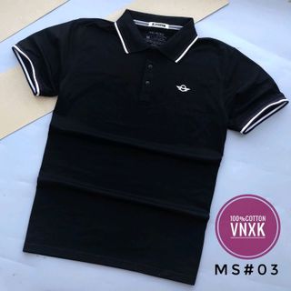 áo thun nam trơn cổ bẻ