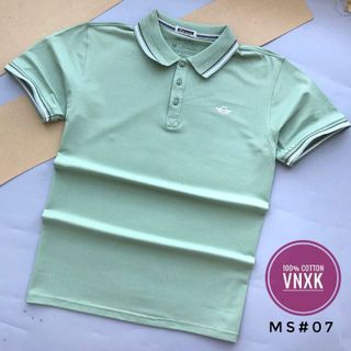 áo thun nam trơn cổ bẻ