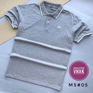 áo thun nam trơn cổ bẻ