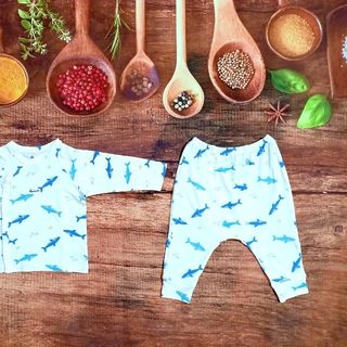 Quần áo sơ sinh AVALER sợi tre cho bé