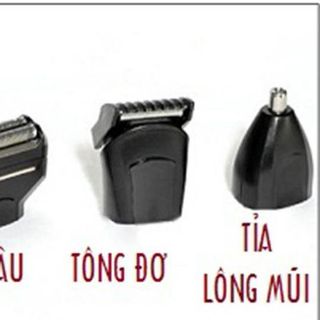 Tông đơ cắt tóc kiêm cạo râu và tỉa lông mũi KM1407
