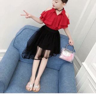 set váy size đại cho bé gái