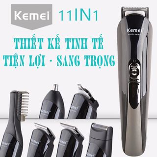 Tông đơ cắt tóc đa năng 6in1 Kemei KM-600 Tông đơ tạo kiểu tóc đa chức năng 6in1 Kemei KM-600 giá sỉ