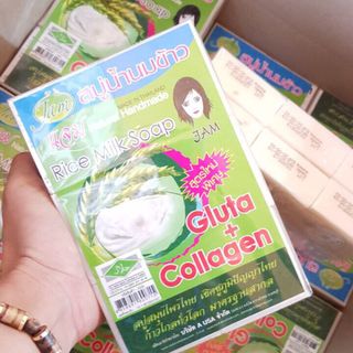 Xà phòng tắm kích trắng câm gạo Thái Lan
