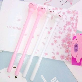 viết mực nước hình heo mực màu đen nhe