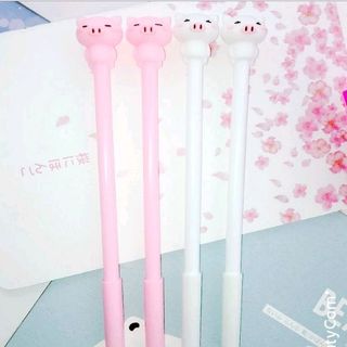 viết mực nước hình heo mực màu đen nhe