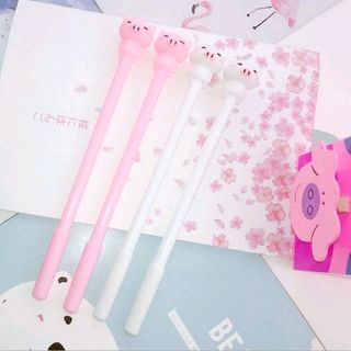 viết mực nước hình heo mực màu đen nhe