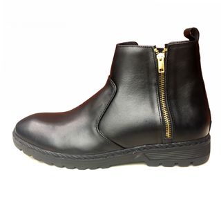Giày chelsea boots kéo khóa nam da bò thật