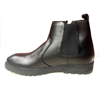 Giày chelsea boots kéo khóa nam da bò thật