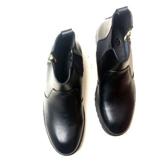 Giày chelsea boots kéo khóa nam da bò thật
