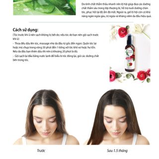 Dầu dưỡng ủ tóc tinh chất cao – giúp tóc suôn mượt bồng bềnh và dày tóc Nourgania 100ml