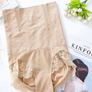 Quần gen nịt bụng định hình chống cuộn cạp cao xịn cao cấp dạng dài mặc váy của nhật COTTON phối TƠ TẰM siêu co giãn