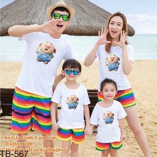 áo thun gia đình new C49