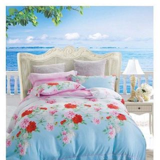 Bộ drap mền lụa Tensel cao cấp 16x2m