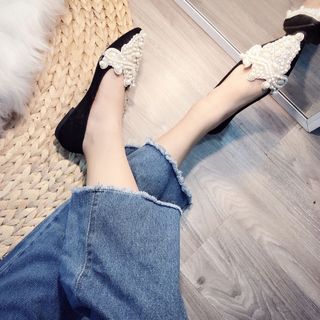 Giày bup bê đính Ngọc