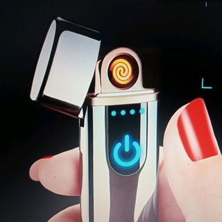 Bật lửa điện cảm ứng vân tay sạc USB