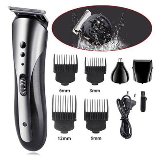 TÔNG ĐƠ CẮT TÓC KIÊM CẠO RÂU TỈA LÔNG MŨI 3 IN 1 KEMEI - 1407