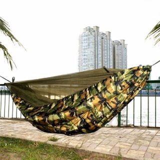 Võng dù chần gòn có mùng 14x22m
