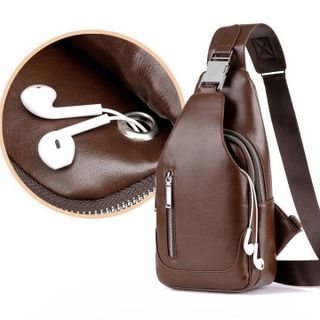 Túi đeo chéo bằng da