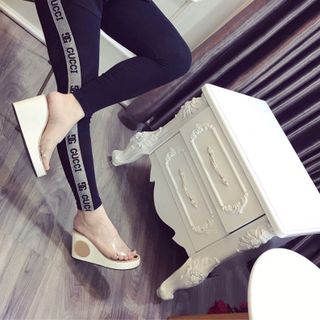 Dép xuồng phối kiểu siêu đẹp