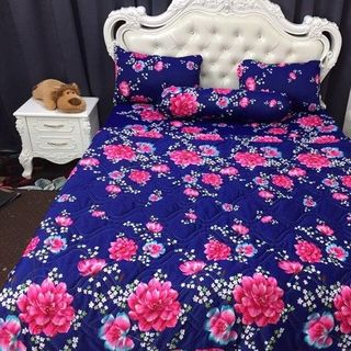 Drap thun Hàn Quốc 16x2m Loại chân cao 20cm