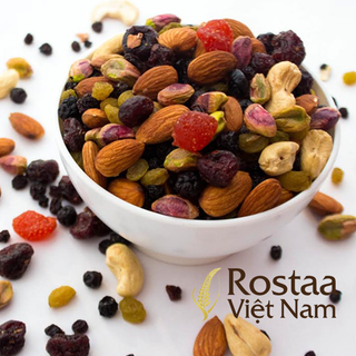 Sản Phẩm Mỹ MORNING BERRIES 340G - Tổng hợp hạt dinh dưỡng và Quả sấy Rostaa