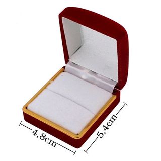 sỉ Hộp nhẫn vuông nhung
