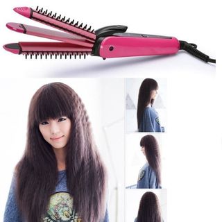 Máy Uốn Duỗi Bấm Tóc Nova 8890 - Máy kẹp tóc 3 in 1