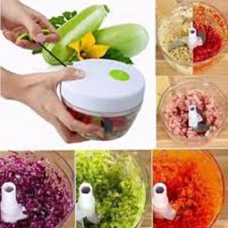 Dụng cụ xay tỏi ớtraucủquả kéo tay