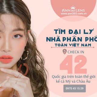 Ann365 VIETNAM - Kính áp tròng chuyên dành cho mắt nhạy cảm giá sỉ