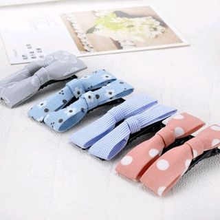 kẹp tóc nơ nhiều màu kẹp nơ