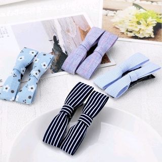 kẹp tóc nơ nhiều màu kẹp nơ