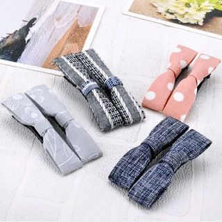 kẹp tóc nơ nhiều màu kẹp nơ