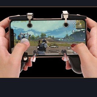 Bộ tay cầm 6in1 kèm nút di chuyển nút chơi game MV Tay cầm chơi game Liên QuânPUPG kiêm giá đỡ điện thoại có nút bấm