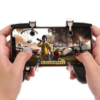 Bộ tay cầm 6in1 kèm nút di chuyển nút chơi game MV Tay cầm chơi game Liên QuânPUPG kiêm giá đỡ điện thoại có nút bấm
