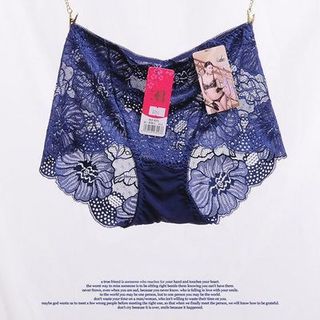 Quần lót ren hoa cạp cao