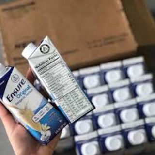 Thùng 24 hộp sữa nước Ensure Orginal 237ml Mỹ mẫu hộp giấy mới nhất